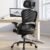TRALT Office Chair – Ergonomic Office Chair with Back Support, Computer Chair – Home Office Desk Chair, 330 lbs Wide Seat Big and Tall Office Chairs with Headrest, Comfy Desk Chairs (Black)