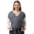 Momcozy Baby Wrap Carrier, Easy to Wear Infant Carrier Slings, Lightweight Hands Free Baby Sling, Adjustable Baby Carriers for Newborn to Toddler 8-35 lbs, Deep Grey