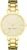 Nine West Women’s Crystal Accented Bracelet Watch