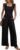 Caracilia Jumpsuits for Women Dressy Casual Smocked Ruffle Cap Sleeve Rompers 2026 One Piece Summer Outfits with Pockets