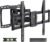 USX Mount Full Motion TV Wall Mount for 42-86 inch, TV Mount Swivel and Tilt,Wall Mount Bracket with Dual Articulating Arms Up to 132lbs, VESA 600x400mm, Max 16″ Wood Studs, UL Listed XML019