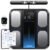 RENPHO Smart Scale for Body Weight, FSA&HSA Eligible, 8-Electrode Digital Bathroom Scale with BMI Body Fat Muscle Mass, Body Composition Analyzer, Larger Platform, MorphoScan Base