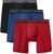Tommy John Men’s Comfort Micro Boxer Brief Underwear – 6″ 3-Pack, Brushed Microfiber, 4-Way Stretch & Stay-Put Waistband