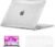 EooCoo for MacBook Neo Case 13 inch 2026 Model A3404 with A18 Pro Chip, 100% Match Official Color, Lightweight Protective Hard Shell Case & Keyboard Cover & Screen Film, Sparkly Clear