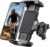 Lamicall Bike Motorcycle Phone Mount – [1s Quick Lock] Bike Cell Phone Holder Clip, Bicycle Scooter Handlebar Clamp, for iPhone Air, 17 16 15 Pro Max, Galaxy S25 S24 Ultra, 6-7.2″ Phones