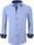 Alex Vando Mens Dress Shirt Wrinkle Free Regular Fit 4-Way Stretch Button Down Shirts