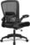 FelixKing Office Chair, Ergonomic Desk Chair Breathable Mesh Chairs Adjustable High Back Lumbar Support Flip-up Armrests, Executive Rolling Swivel Comfy Computer Chairs Home Office Black