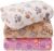 LINENLUX 1 Pack 3 Blankets Super Soft Fluffy Premium Fleece Dog Blankets for Puppy Cat Pet Blanket Flannel Throw Warm Sleep Dog Paw 23×16 inches