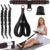 Pedal Resistance Band with Handle, Upgrade Thickened Steel Pipe, Full Body Workout,for Postpartum Use, Posture Improvement,Pilates, Portable for Home Travel Training