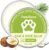 Lick-Safe Dog Paw & Nose Balm with Coconut Oil | All-Natural Moisturizer & Soother for Dry, Cracked Pads & Snout | Heat & Cold Pavement Protection Wax, Nose Butter for Bulldogs (2.1 oz / 60 g)