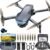 GPS Drone with 4K Camera for Adults, Foldable RC Quadcopter with 1312ft Range Video Transmission, 48 Mins Flight Time, Auto Return, Follow Me, Circle Fly, Waypoint Fly, Gesture Control