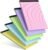 AILZFEI 5pcs Colored Note Pads 5×8 College Ruled Small Legal Pads Paper Notepads 5 Pack Study Back Writing Pads 5 x 8 Paper Pads Perforated Narrow Ruled Pads of Paper 30 Sheets/Pack