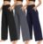 TNNZEET 3 Pack Women’s Wide Leg Pants with Pockets – Casual Loose Yoga Trouser Pants Sweatpants Palazzo Lounge Pajama Pants