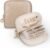 SITHON Small Travel Jewelry Case with Ring Holder, Mini Velvet Jewelry Pouch Bags, Compact Storage Organizer for Bracelet Necklaces Earrings Travel Essentials, Mother’s Day Gifts (Toffee)