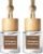 C Classy Car Air Freshener Hanging 2 Pack, Mahogany Teakwood Essential Oil Diffuser for Cars, Cute Glass Bottle Car Accessories for Women & Men Gift, Long-Lasting Fragrance, Made in USA