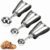 Cookie Scoop Set, 3Pcs Ice Cream Scoop, Cookie Scoops for Baking Set of 3, 18/8 Stainless Steel Cookie Scooper for Baking, Ice Cream Scooper with Trigger Release, Cookie Dough Scoop with Non-slip Grip