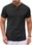 COOFANDY Mens Henley Shirts Short Sleeve Casual Stylish Tshirt Lightweight Summer Basic Tee Tops