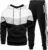 Riskrole Men’s Hoodie Tracksuit 2 Pieces Set Athletic Casual Hooded Sweatshirt and Joggers Set Sweatsuit Outfits