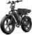 TST Electric Bike for Adults 1500W Peak 20″ Fat Tire All-Terrain E-Bike 60/130 Miles 28 MPH Electric Dirt Bike – 48V 15/30 AH Battery Tested to UL 2849 Powered Electric Bicycle