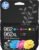 HP Original 962 Cyan, Magenta, Yellow / 962XL Black Ink Cartridges (4-Pack) | Works OfficeJet 9010 Series, OfficeJet Pro 9010, 9020 Series | Eligible for Instant Ink | 3JB34AN