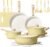 CAROTE 24pcs Ceramic Cookware Set, Pots and Pans Non Stick Kitchen Cookware Sets, Pots and Pans Set Cooking Set with Knife Set