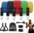 WHATAFIT Resistance Bands, Exercise Bands，Resistance Bands for Working Out, Work Out Bands with Handles for Men and Women Fitness, Strength Training Home Gym Equipment