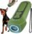 Dog Bark Deterrent Devices, Ultrasonic Anti Barking Device for Dogs, Portable Dog Training Device Safe for Dogs & Human Bark Control Barks No More Indoor Outdoors Behavior Correct (Green)
