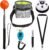 Pet Training Kit -Target Stick,Training Clicker,Whistle,Bell,Treat Pouch- Dog Training Equipment Tools, Agility Training Lure Course For Dogs,Cat Toilet Trainer Kit, Kitten Puppy Behavior Aids Trick