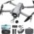PRO Drone with Camera for Adults 4K,Brushless Motors Drone for Kids Beginners,40mins Flight Time with 2 Batteries,FPV Foldable RC Quadcopter,Toys Gifts for Teen Boys Girls, Beginner（Grey）