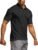 CQR Men’s Quick Dry Tactical Polo Shirt, Lightweight Breathable Performance Polo, Short Sleeve UPF 50+ Outdoor Golf Shirt