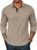 COOFANDY Mens Long Sleeve Polo Shirts Classic Casual Button Polo Tee Lightweight Collared Golf Shirt
