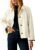 Tankaneo Womens Cropped Trench Coat Lightweight Single Breasted Jacket Fall Windbreaker Fashion Outerwear
