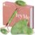 BAIMEI IcyMe Gua Sha & Jade Roller Facial Tools Face Roller and Gua Sha Set for Puffiness and Redness Reducing Skin Care Routine, Self Care for Men Women – Green
