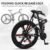 Ktaxon 26 Inch Folding Bike, 21 Speeds Foldable Bikes for Adults, Bicycle for Men & Women with Full-Suspension, Unique 3 Spoke Alloy Wheel, Dual Disc Brake, Quick Release and Adjustable Saddle