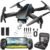 Drone with Camera – Drones for Adults, with 2 Batteries, Carrying Case, Propellers, 1080P HD Foldable Drone with Stable Hover, Trajectory Flight, Gravity Control, One Key Take Off/Land, 3D Flip
