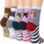 YSense Womens Cute Animal Socks 5 Pairs, Dog Cat Novelty Cartoon Crew Funny Socks Stocking Stuffers Gifts for Women Girl