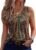 Zeagoo Womens Tank Tops Summer Sleeveless Loose Fit Tops V Neck Pleated Shirts Basic Tees Dressy Casual Trendy Clothes