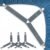 Bed Sheet Straps, Easy to Install Sheet Straps, Fitted Sheet Clips, Adjustable Sheet Fasteners, Say Goodbye to The Messy Sheets (Gray-4 Pcs)