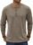 COOFANDY Men’s Henley T-Shirt Long Sleeve Casual Lightweight Pullover Shirts Soft Stretch Basic Tees Fall Tops