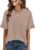 ANRABESS Women Oversized T Shirts Short Sleeve Summer Casual Loose Top Basic Tee with Pocket
