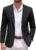 COOFANDY Men’s Casual Knit Blazer Two Button Lightweight Sport Coats Suit Jacket