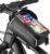 ROCKBROS Bike/Bicycle Phone Front Frame Bag, Waterproof, Tube Bag,Cycling Pouch, Bike Accessories for Men Compatible Phone Under 7”