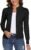 Totatuit Womens Long Sleeve Knitted Zip Up Sweater Cardigans Sweaters Lightweight Zipper Sweatshirts Jacket