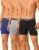 FINETOO Mens Underwear Cotton Boxer Briefs Soft Breathable Boxers Moisture-Wicking Shorts Clothing Underwear for Men Pack 3