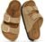 Project Cloud 100% Genuine Leather Kids Sandals – Natural Cork Footbed Non-Slip Slides for Kids – Lightweight Boys & Girls Sandals – Water-Resistant Girls & Boys Sandals