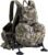 TR Turkey Vest for Hunting with Frame and Seat,Camo Hunting Vest with Kickstand,Memory Foam Cushion, Game Pouch & Multi-Pocket Storage Lightweight Adjustable Turkey Hunting Gear for Men Women