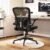 Ergonomic Office Chair, High-Back Mesh Computer Desk Chair with Adjustable Height, Lumbar Support, Flip-Up Armrests,and Swivel Rolling Design for Home and Office Use