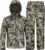 UIIHUNT Hunting Clothes for Men with Fleece Lining: Safety Strap Compatible Water Resistant Silent Hunting Jacket and Pants