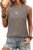 WIHOLL Women’s Sleeveless Summer Crewneck Loose Fit Tank Tops