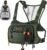 KastKing Bait Boss Water-Resistant Fishing Chest Pack With EVA Zip-Down Workstation, MOLLE Storage, Adjustable Chest Straps